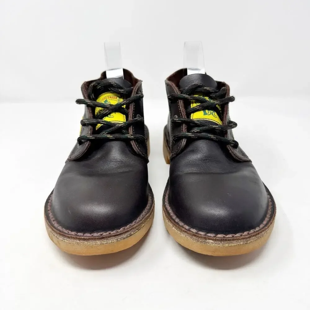 Jim Green Vellie Chukka Boots Leather Crepe Sole Brown Men’s US 7